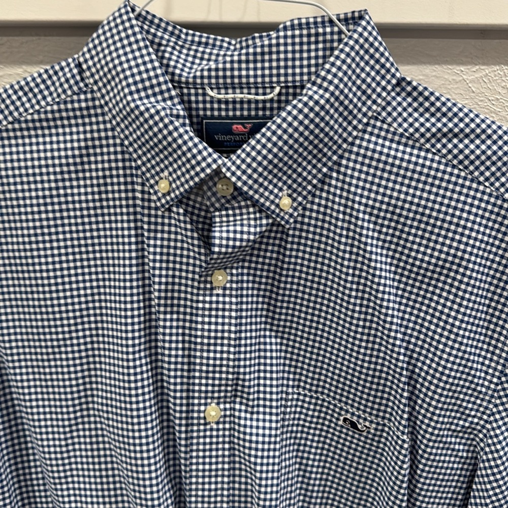 Men’s Vineyard Vines Performance Classic Fit Tucker Shirt-XL